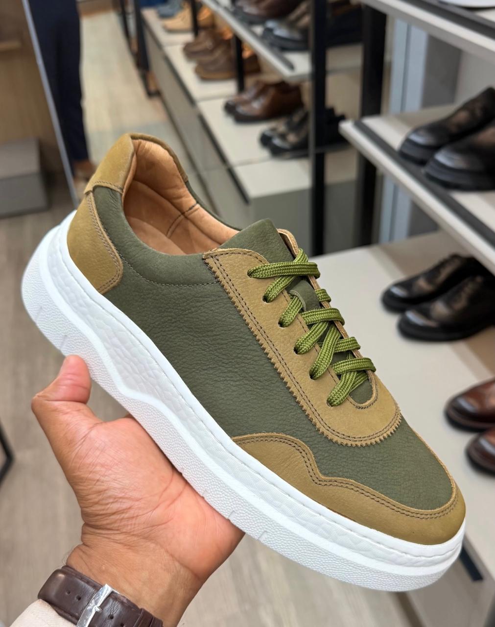 Sneaker Militar Bicolor